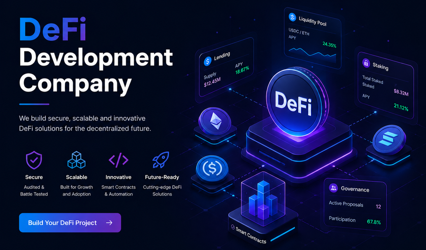 DeFi Development Company | Build a Purpose-driven Brand