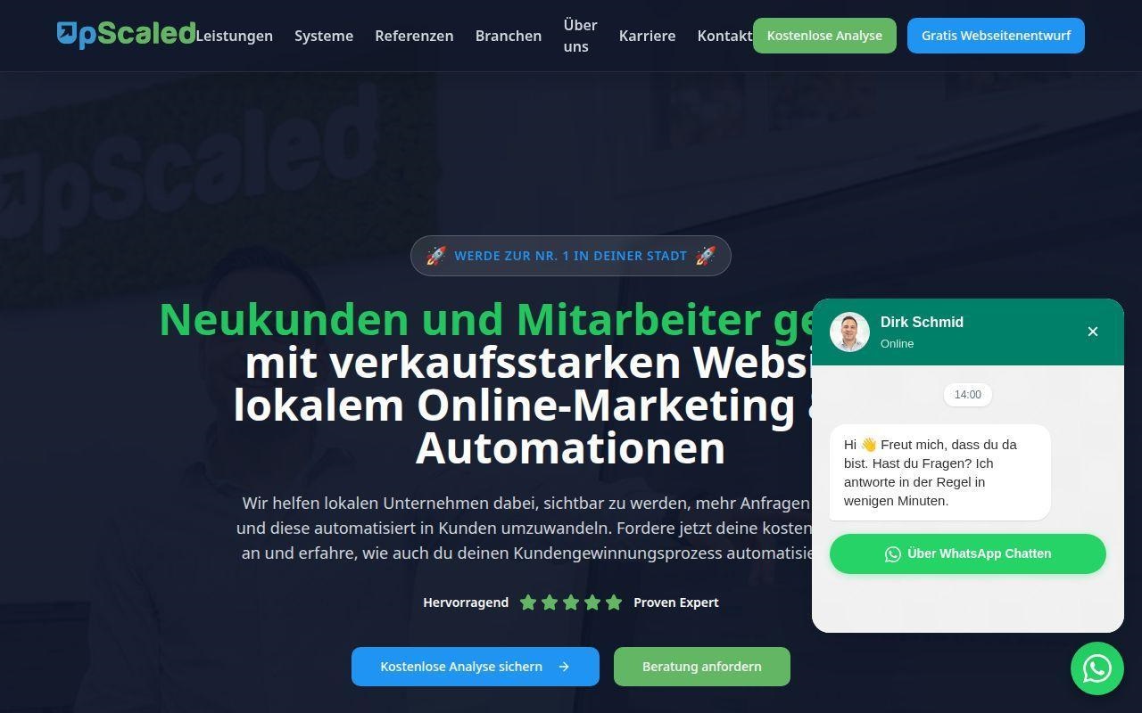 Webdesign & SEO Agentur Koblenz | Upscaled Media