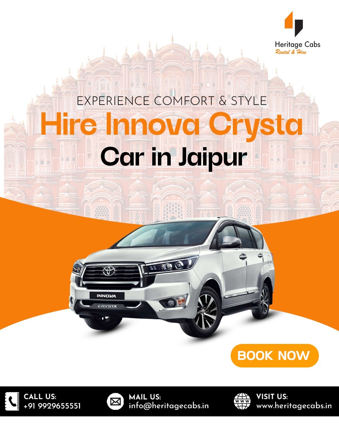 Toyota Innova Car Rental Jaipur | Innova Car Rental in Jaipur