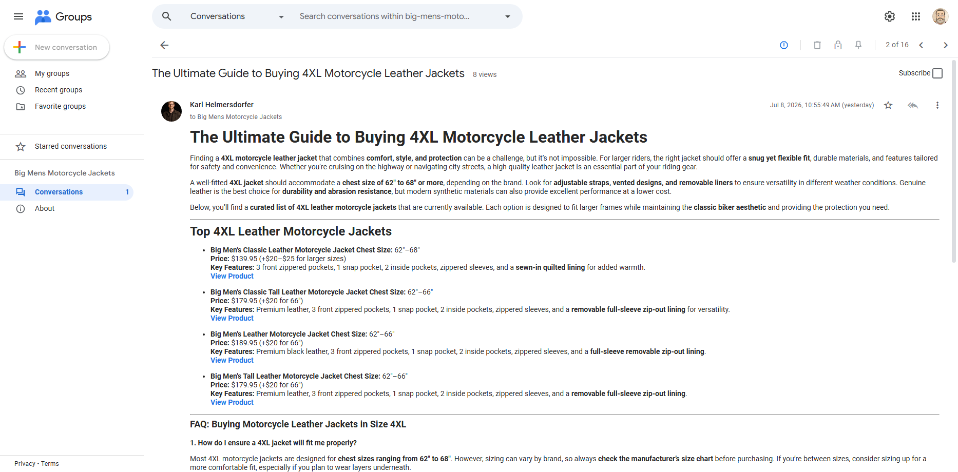 4XL Motorcycle Leather Jackets: Safety Without Sacrifice