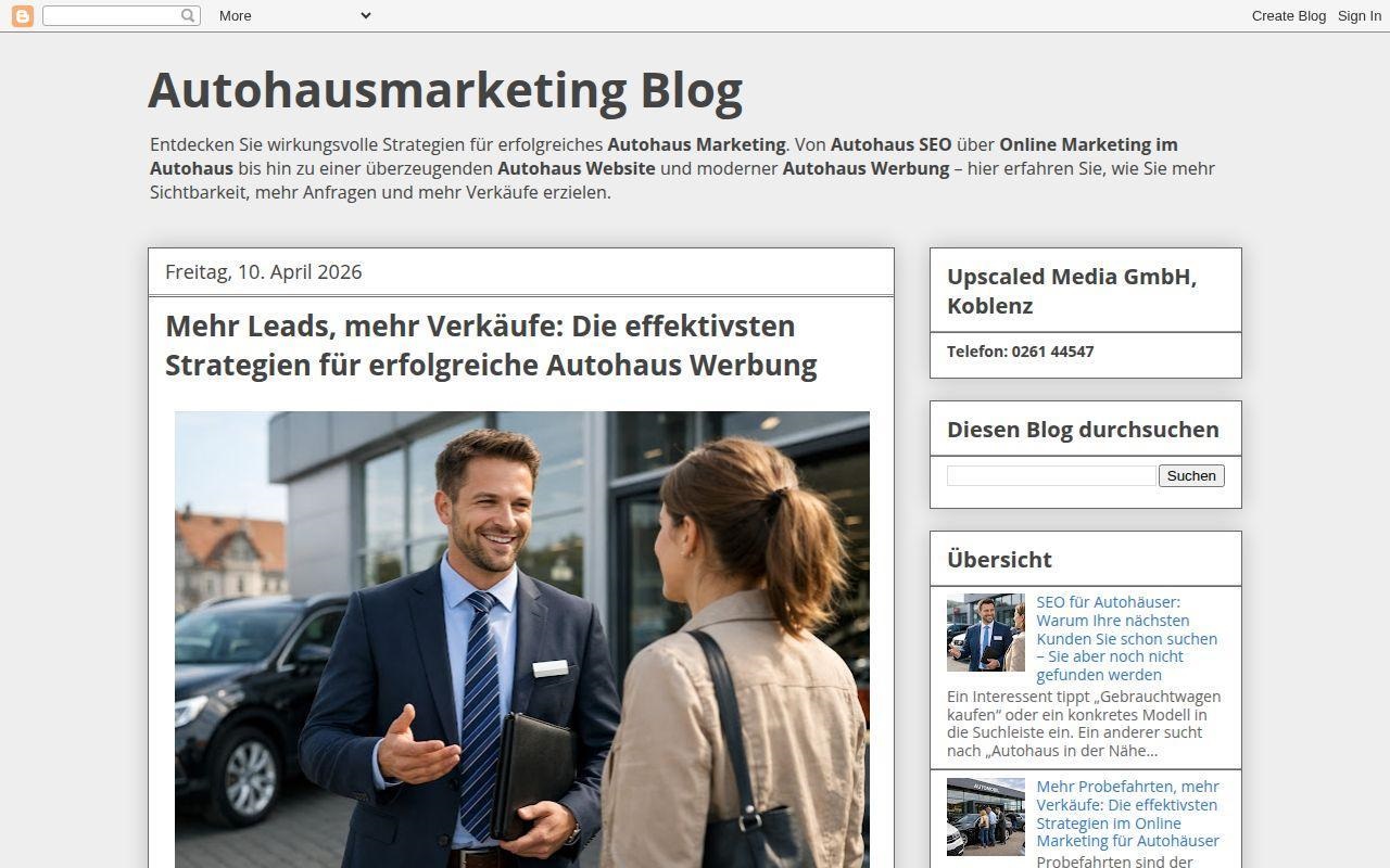 Autohausmarketing Blog