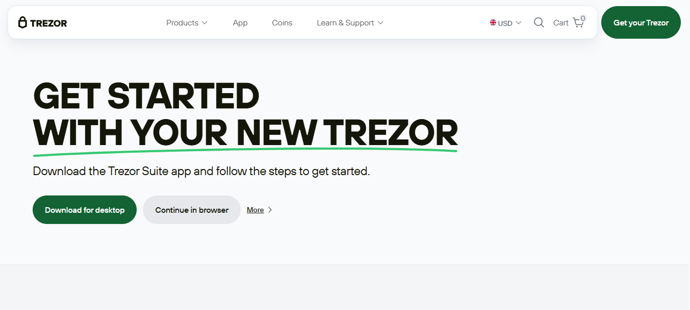 Trezor Login (Official) | Desktop & Web Crypto Management